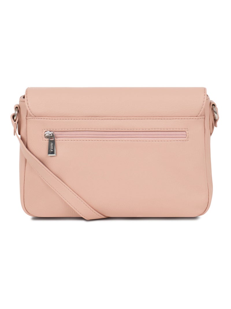 GINA - Borsa a tracolla Beige/Rosa - Kiabi