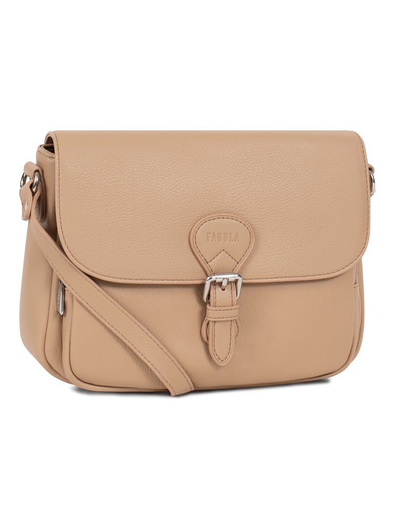 GINA - Borsa a tracolla Marrone chiaro - Kiabi