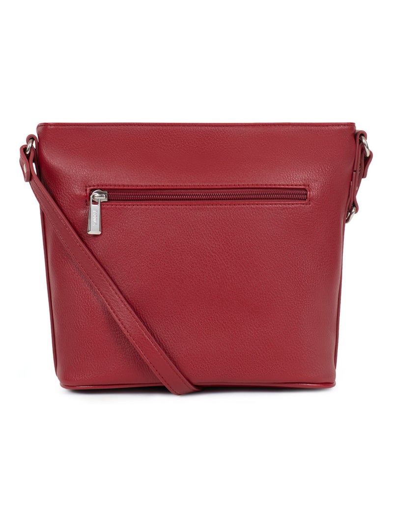 GINA - Borsa a tracolla Rosso carminio - Kiabi