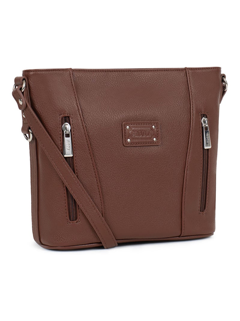 GINA - Borsa a tracolla Terracotta - Kiabi