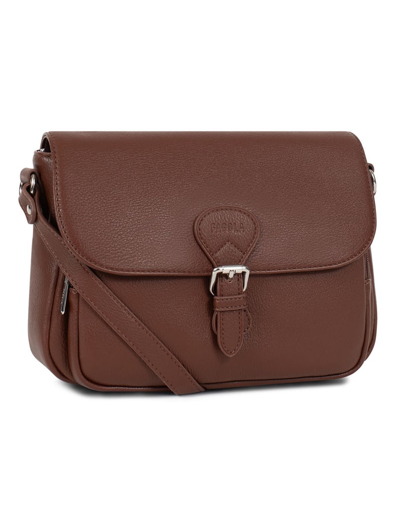 GINA - Borsa a tracolla Terracotta - Kiabi