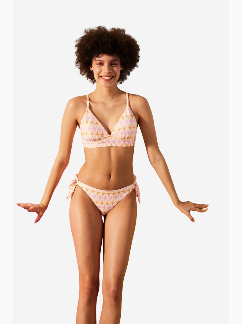 Gina slip bikini brasiliano fantasia penti Rosa - Kiabi