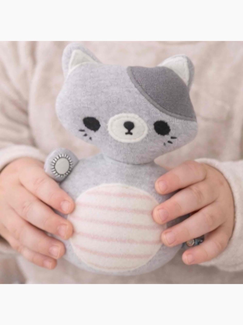 Giocattolo a rimbalzo per bambino gatto in cotone | sevira kids | sevira kids Grigio - Kiabi