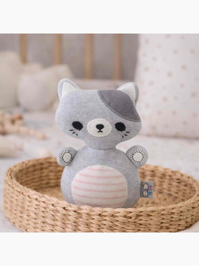Giocattolo a rimbalzo per bambino gatto in cotone | sevira kids | sevira kids Grigio - Kiabi