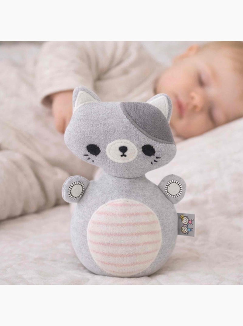 Giocattolo a rimbalzo per bambino gatto in cotone | sevira kids | sevira kids Grigio - Kiabi