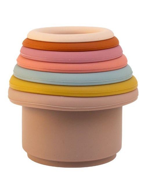 Giocattolo da bagno - bicchieri impilabili in silicone | Magni - Kiabi