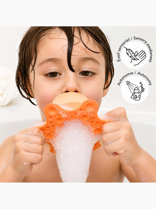 Giocattolo da bagno polpo per bebè schiuma e spruzzo | oppi® - Kiabi Giocattolo da bagno polpo per bebè schiuma e spruzzo | oppi® - Kiabi