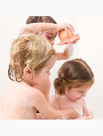 Giocattolo da bagno polpo per bebè schiuma e spruzzo | oppi® | oppi®
