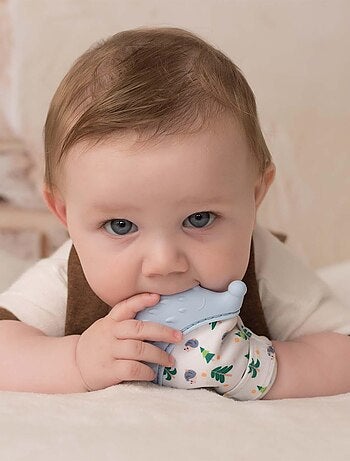 Giocattolo dentizione per neonati mouffle en silicone | sevira kids | sevira kids