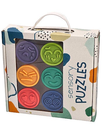 Giocattolo educativo montessori – puzzle sensoriali delle emozioni | SEVIRA KIDS