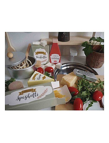 Giocattolo in legno - cucina - pasta | jabadabado | jabadabado