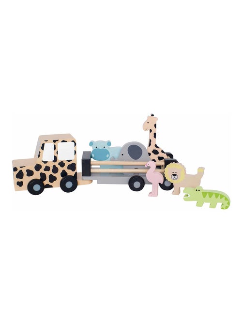 Giocattolo in legno - grande jeep safari | JaBaDaBaDo - Kiabi