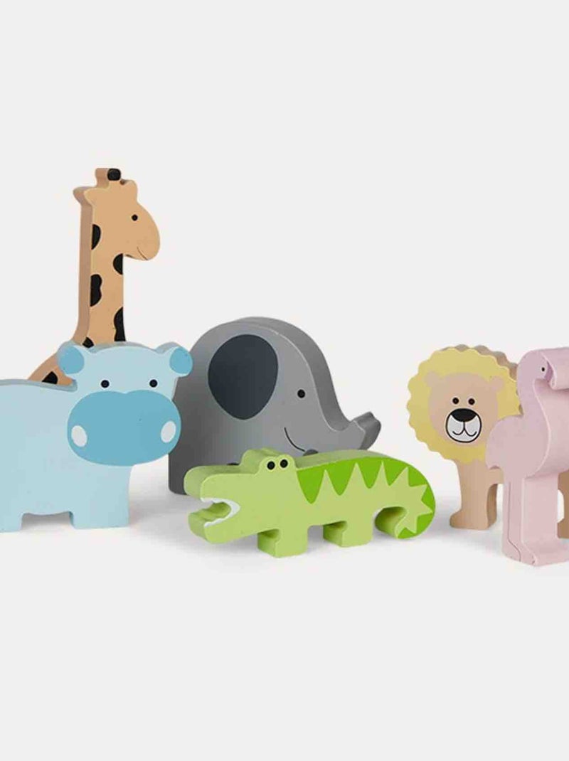 Giocattolo in legno - grande jeep safari | JaBaDaBaDo Multicolore - Kiabi