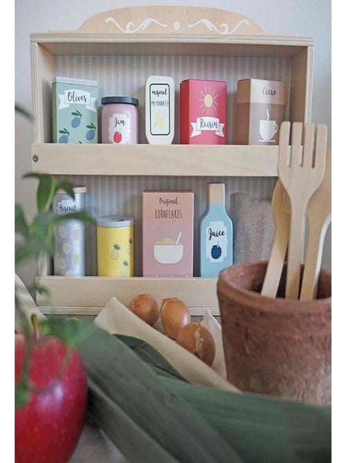 Giocattolo in legno - scaffale con negozio | JaBaDaBaDo - Kiabi