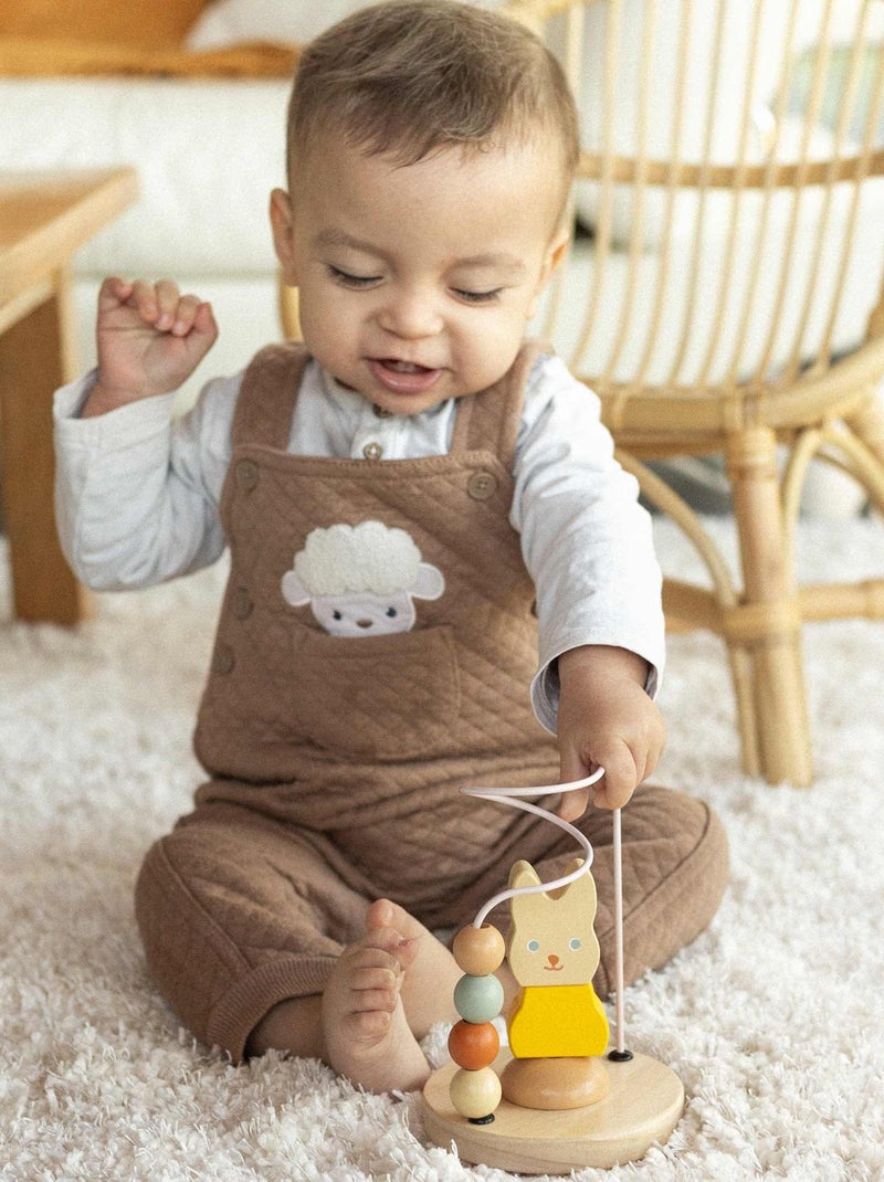 Giocattolo in legno labirinto con perline Multicolore - Kiabi