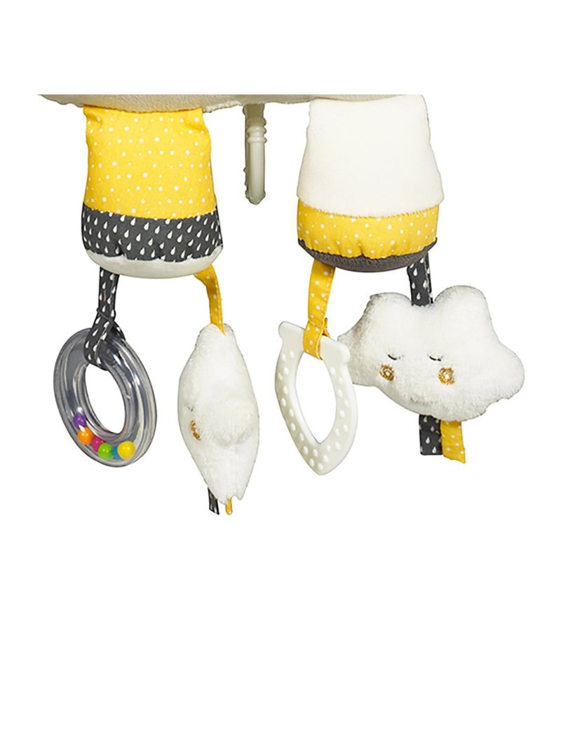 Giocattolo musicale e LED in velluto - SAUTHON Grigio - Kiabi