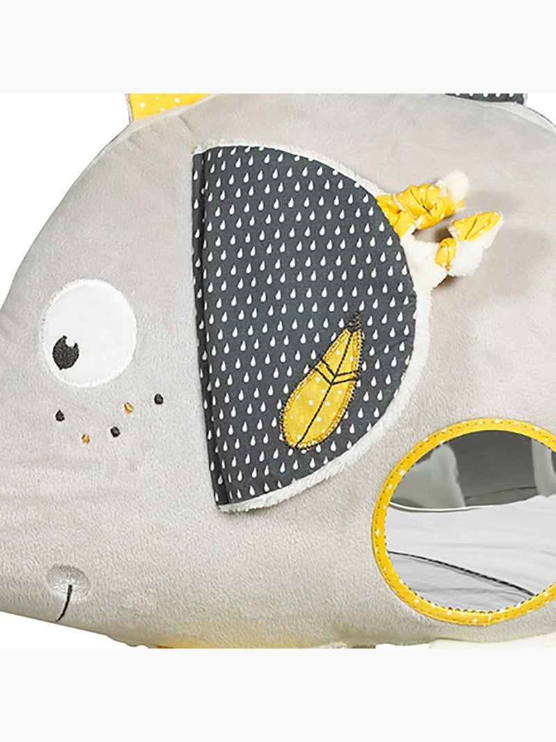 Giocattolo musicale e LED in velluto - SAUTHON Grigio - Kiabi