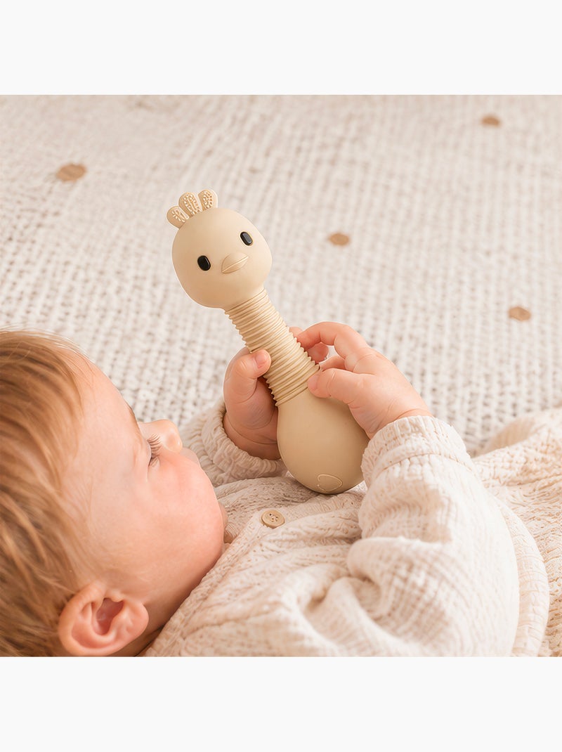 Giocattolo per bebè sonaglio sensoriale in silicone | bo jungle | bo jungle Beige - Kiabi