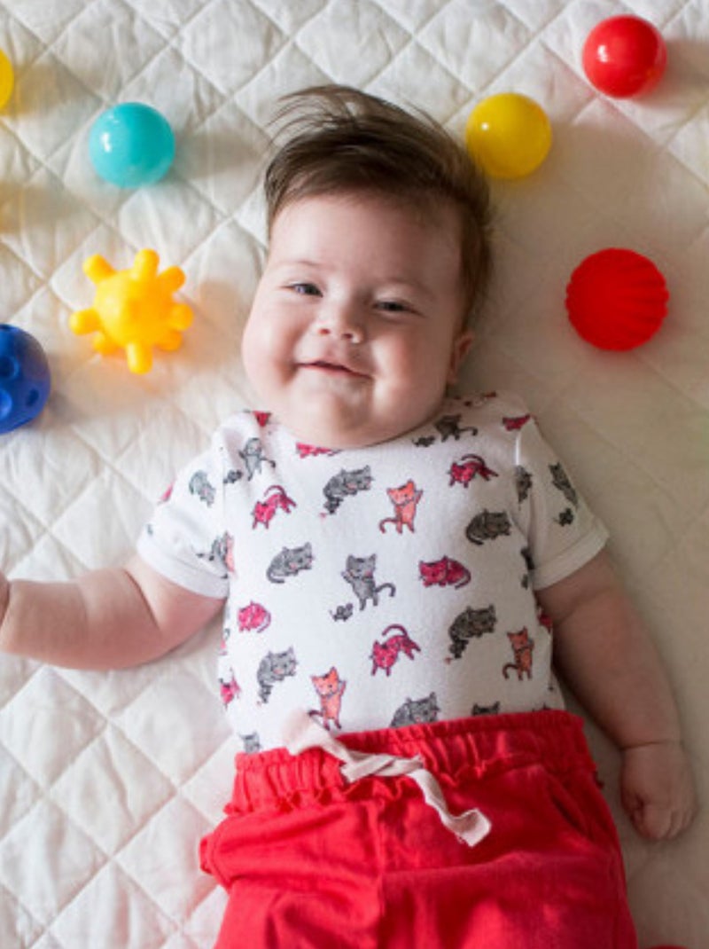 Giocattolo per neonati con palline sensoriali in silicone | sevira kids | sevira kids Multicolore - Kiabi