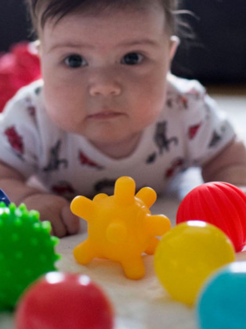Giocattolo per neonati con palline sensoriali in silicone | sevira kids | sevira kids Multicolore - Kiabi