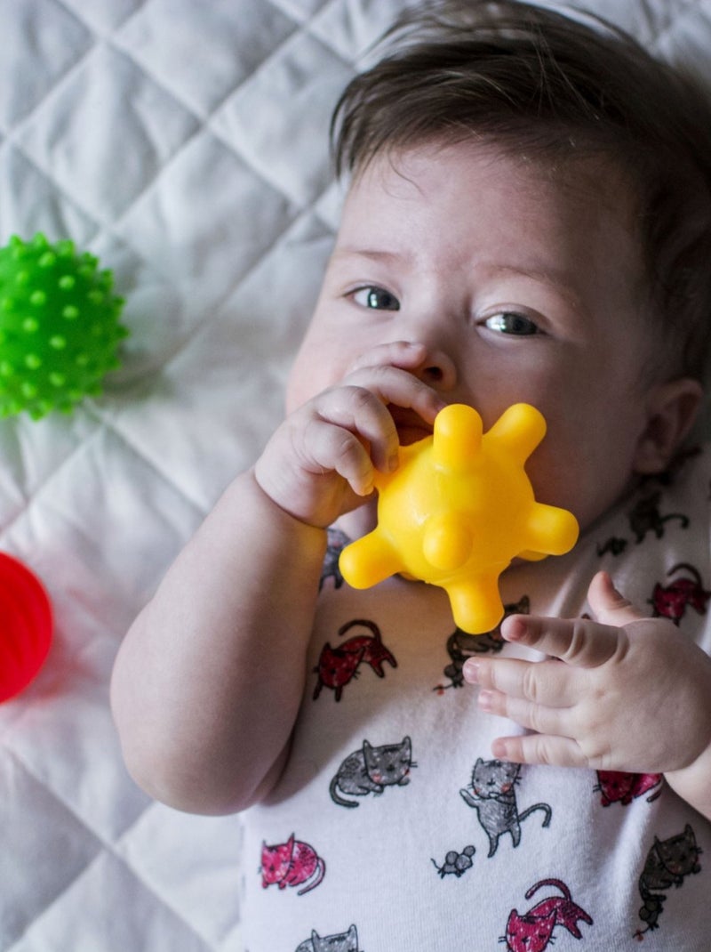 Giocattolo per neonati con palline sensoriali in silicone | sevira kids | sevira kids Multicolore - Kiabi