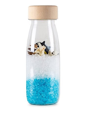 Giocattolo per neonato bottiglia sensoriale con suono - Petit Boum