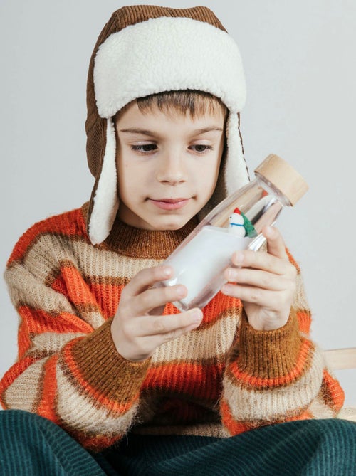 Giocattolo per neonato bottiglia sensoriale con suono | Petit Boum - Kiabi