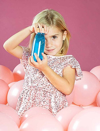 Giocattolo per neonato bottiglia sensoriale con suono | Petit Boum