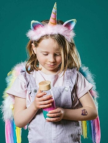 Giocattolo per neonato bottiglia sensoriale con suono | Petit Boum