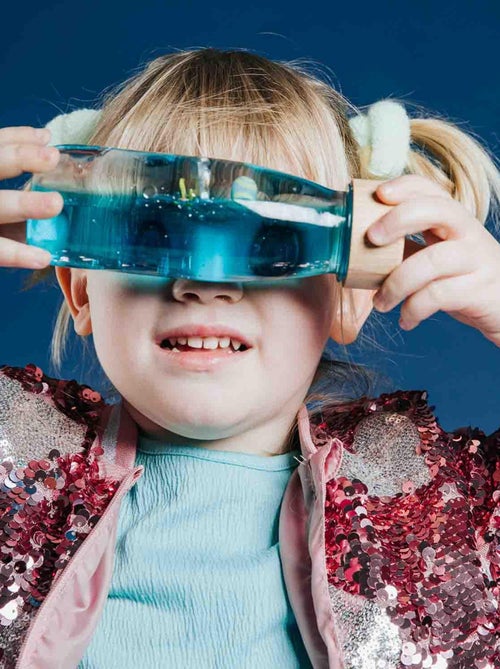 Giocattolo per neonato bottiglia sensoriale con suono | Petit Boum - Kiabi