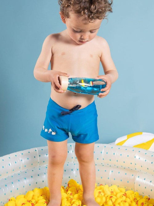 Giocattolo per neonato bottiglia sensoriale con suono | Petit Boum - Kiabi