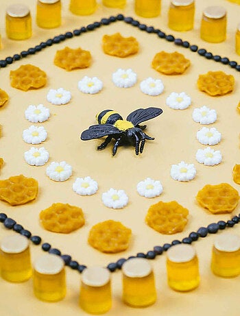 Giocattolo per neonato bottiglia sensoriale con suono | Petit Boum