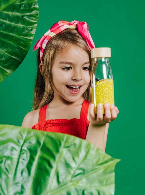 Giocattolo per neonato bottiglia sensoriale con suono | Petit Boum - Kiabi