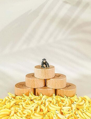 Giocattolo per neonato bottiglia sensoriale con suono | Petit Boum