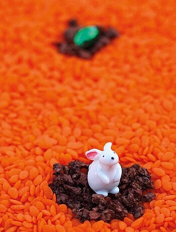 Giocattolo per neonato bottiglia sensoriale con suono | Petit Boum