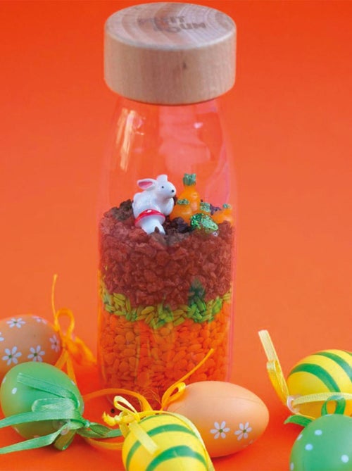 Giocattolo per neonato bottiglia sensoriale con suono | Petit Boum - Kiabi