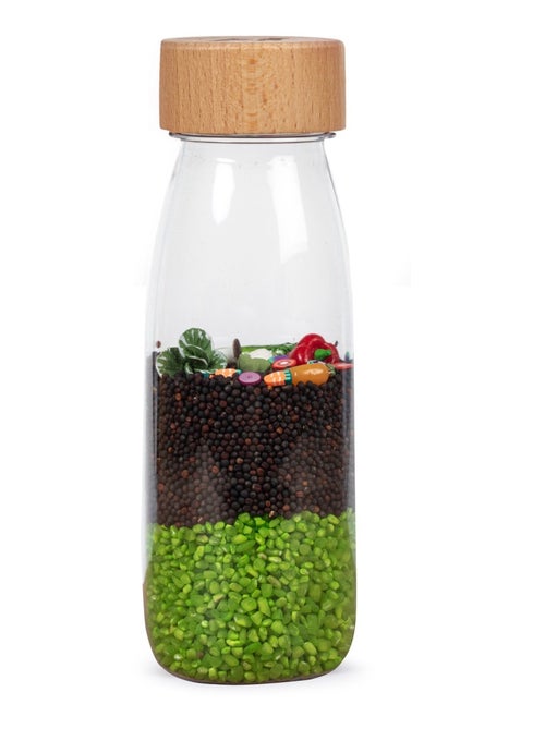 Giocattolo per neonato bottiglia sensoriale con suono | Petit Boum - Kiabi