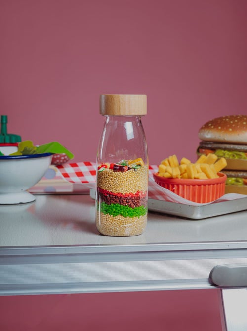 Giocattolo per neonato bottiglia sensoriale con suono | Petit Boum - Kiabi