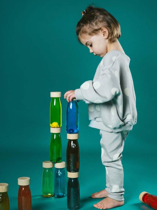 Giocattolo per neonato bottiglia sensoriale con suono | Petit Boum - Kiabi