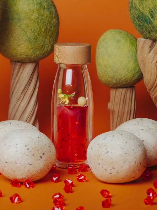 Giocattolo per neonato bottiglia sensoriale con suono | Petit Boum - Kiabi