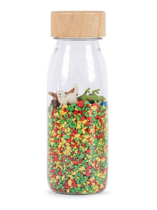 Giocattolo per neonato bottiglia sensoriale con suono | Petit Boum - Kiabi