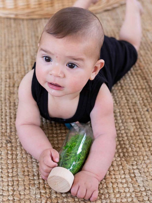 Giocattolo per neonato bottiglia sensoriale con suono | Petit Boum - Kiabi