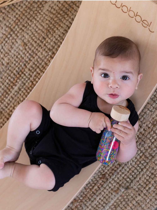 Giocattolo per neonato bottiglia sensoriale con suono | Petit Boum - Kiabi