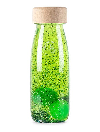 Giocattolo per neonato bottiglia sensoriale con suono | Petit Boum