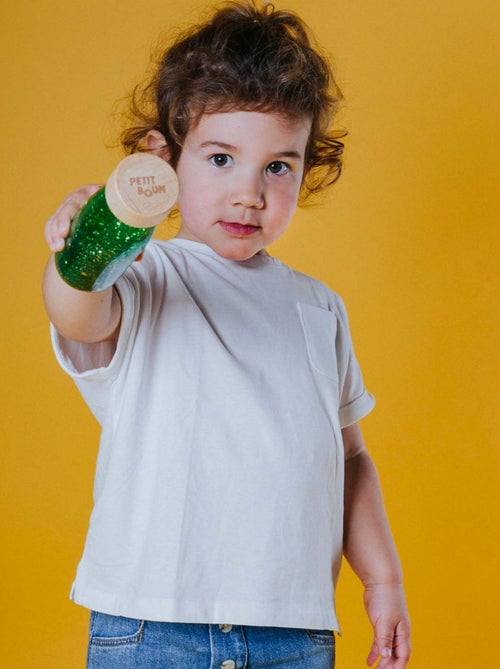 Giocattolo per neonato bottiglia sensoriale con suono | Petit Boum - Kiabi