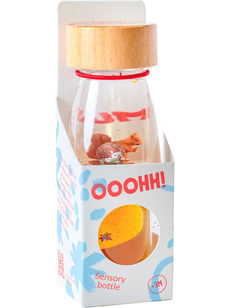 Giocattolo sensoriale bottiglia per neonati move | petit boum Marrone cioccolato - Kiabi