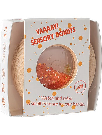 Giocattolo sonaglio sensoriale per neonato | petit boum | petit boum