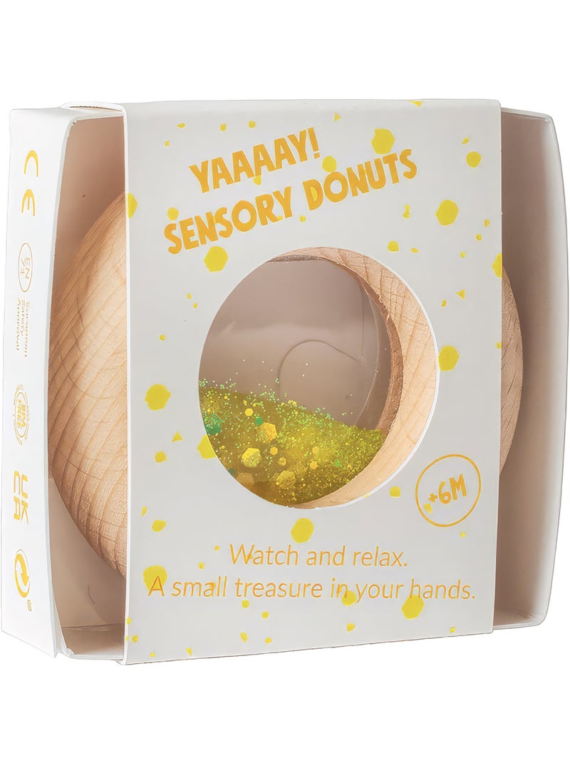 Giocattolo sonaglio sensoriale per neonato | petit boum | petit boum Giallo - Kiabi