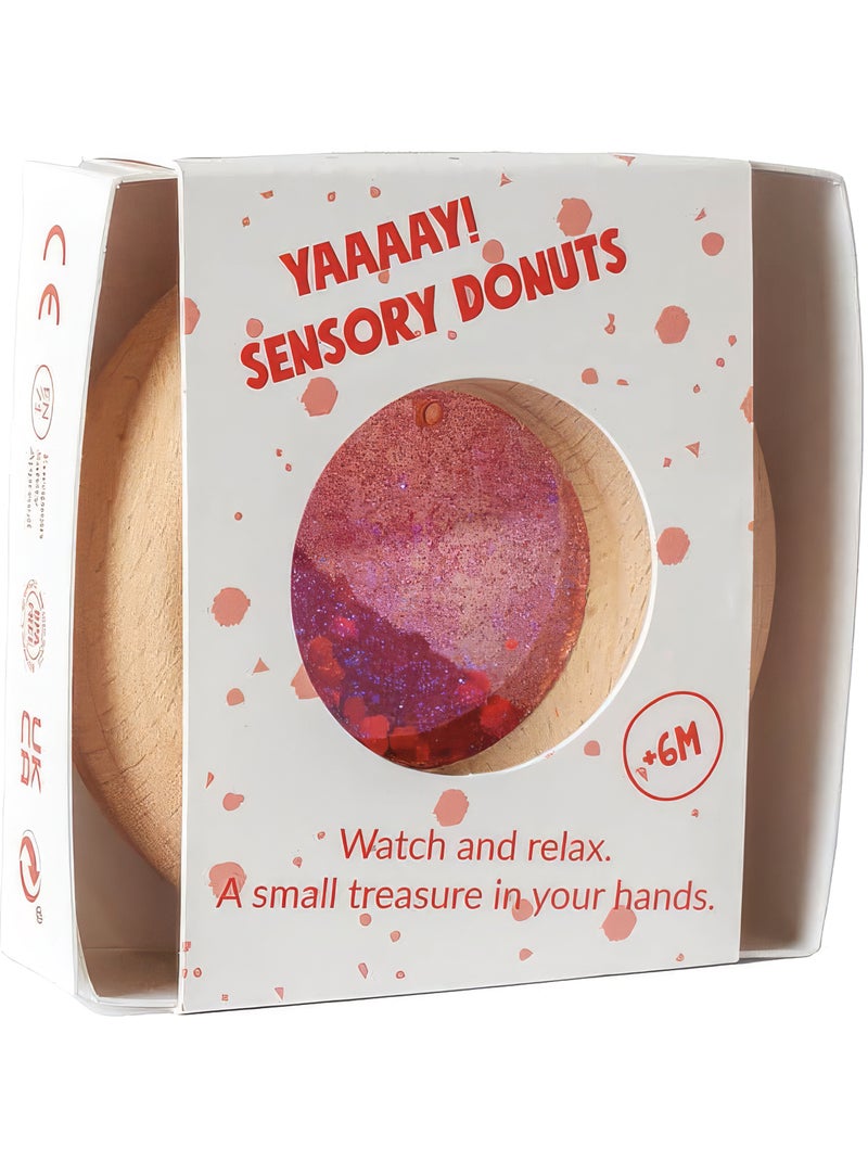 Giocattolo sonaglio sensoriale per neonato | petit boum | petit boum Rosso - Kiabi