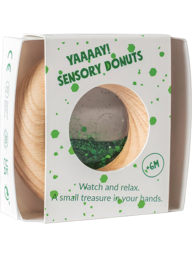 Giocattolo sonaglio sensoriale per neonato | petit boum | petit boum Verde - Kiabi
